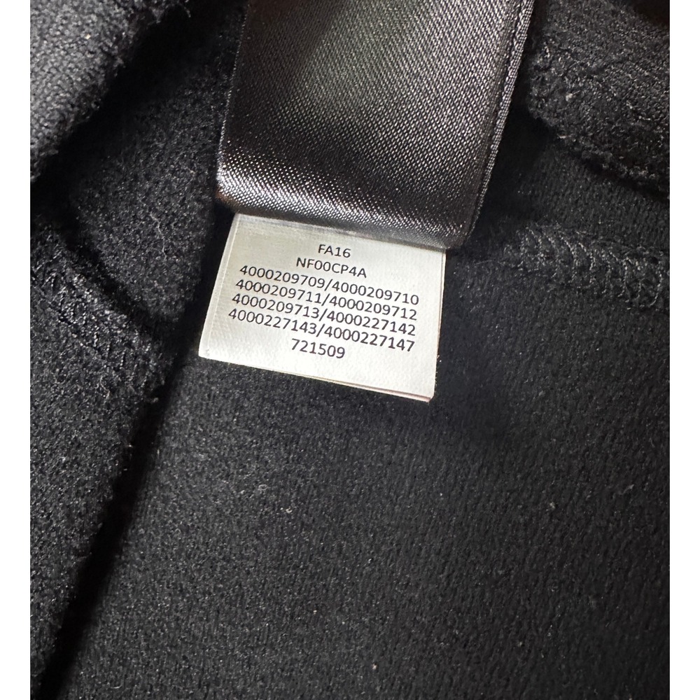 The North Face Mens Black Quarter Zip Pullover Fleece Jacket Size Large - Picture 12 of 13